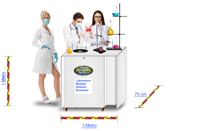Laboratorio para colegio química avanzado